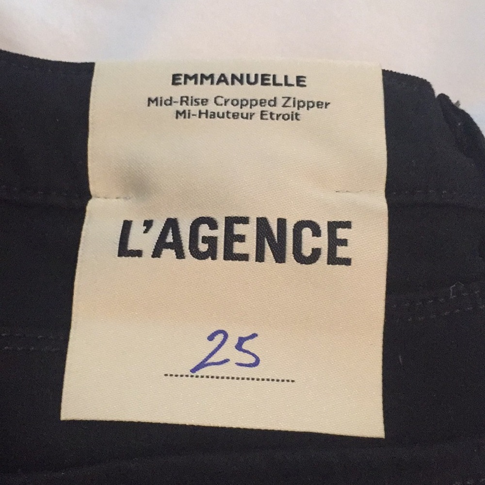 New with tags L’agence Emmanuel crop skinny jeans - Picture 8 of 8